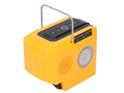 Altavoz inalámbrico Bluetooth con batería de iones de litio para camping, trabajo, Dcb180, Dcb200 y Dcb201 Chennnls
