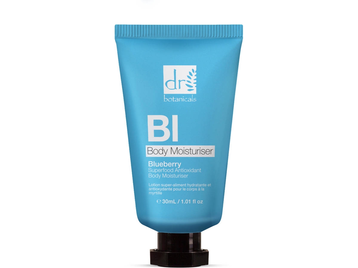Crema Corporal DR BOTANICALS Blueberry Superfood Antioxidant Body Moisturiser (30 ml)