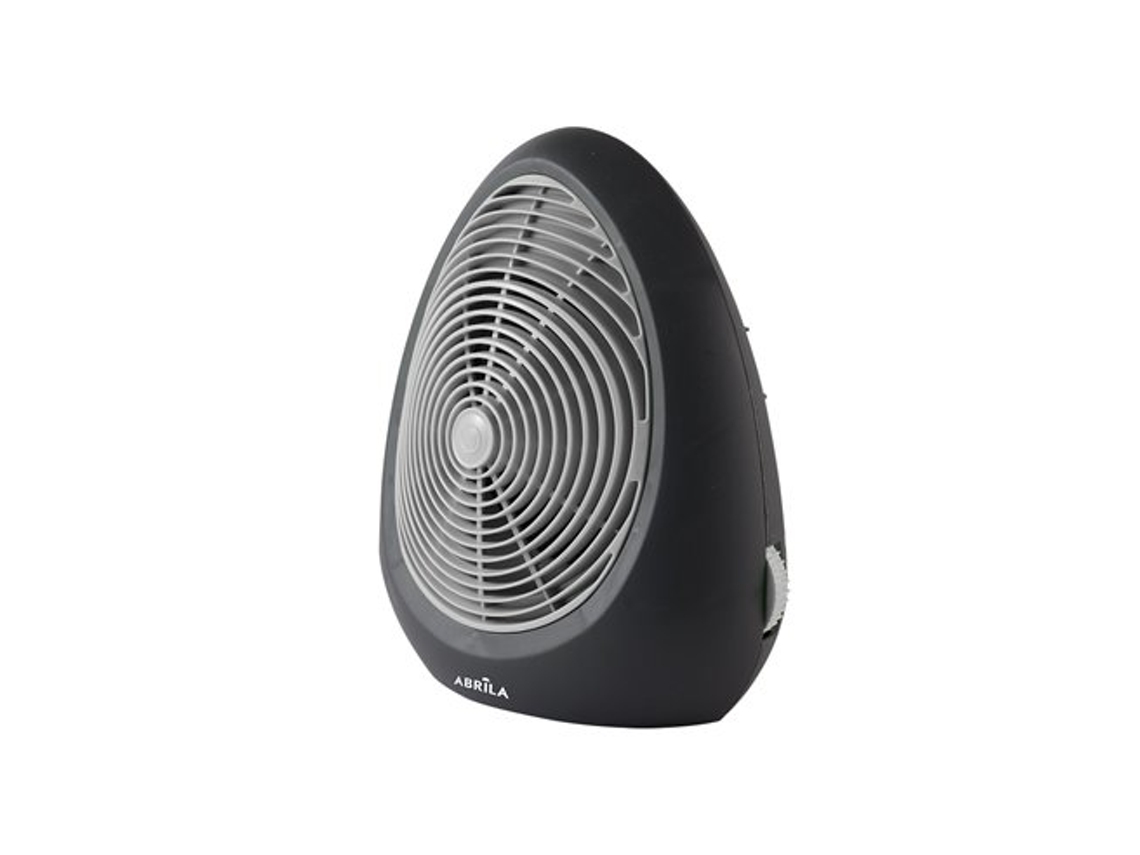 Termoventilador Eléctrico Perugia Negro/gris 2000w 2 Potencias 3 Funciones Termostato (30,5x27x16cm)