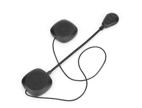 HURRISE Casco de motocicleta Auriculares con cable Altavoz manos libres