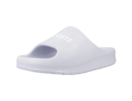 Zapatos de Mujer LACOSTE Serve Slide Synthetic Goma Gris (39.5)