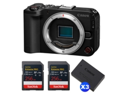 Canon Eos R50 V + 2 Sandisk 256gb Extreme Pro Uhs-ii Sdxc + 3 Canon Lp-e17 + Ebook “20 Consejos Para Fotos Que Impactan”