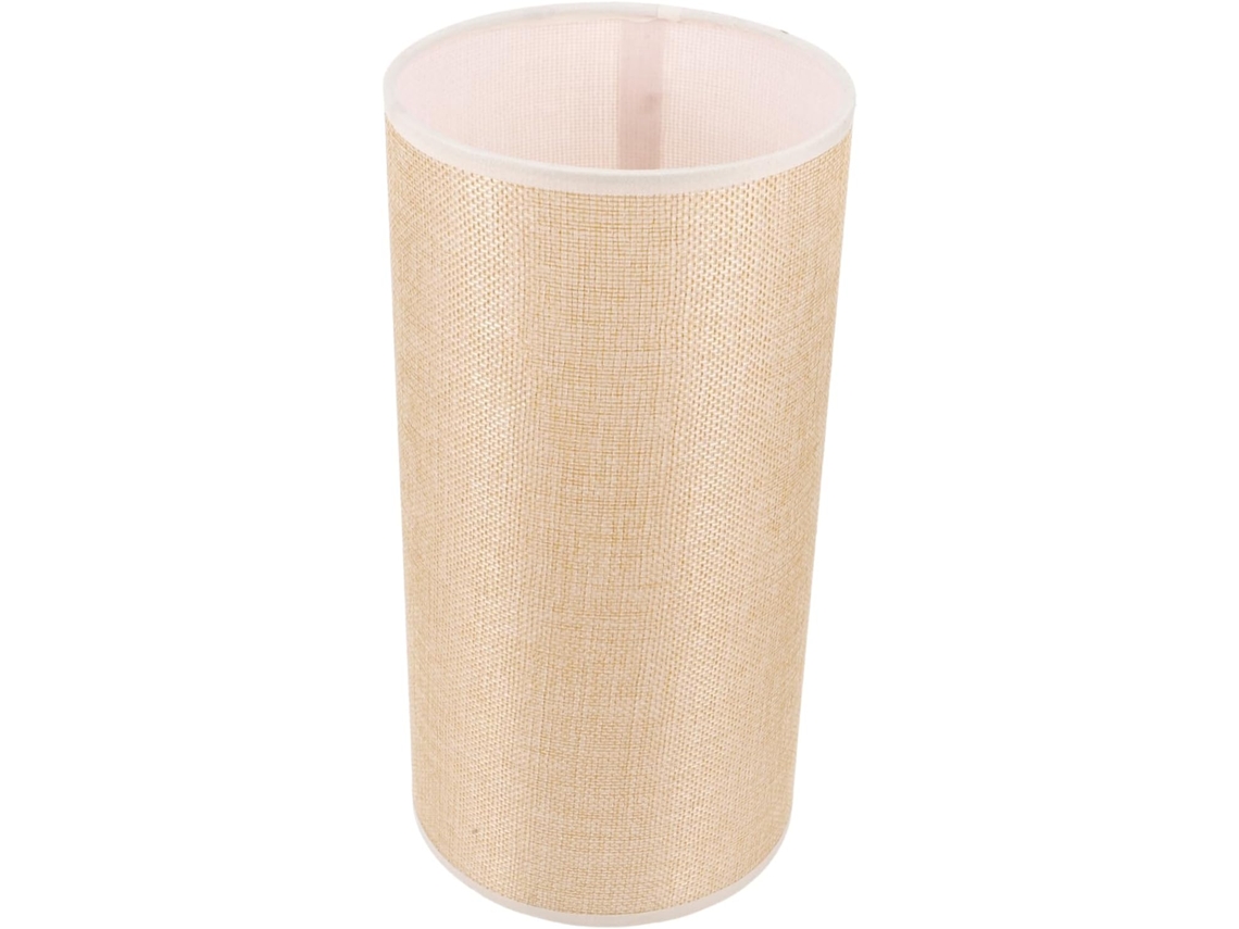 Lámpara De Mesa Moderna Y Elegante De Lino Y Hierro