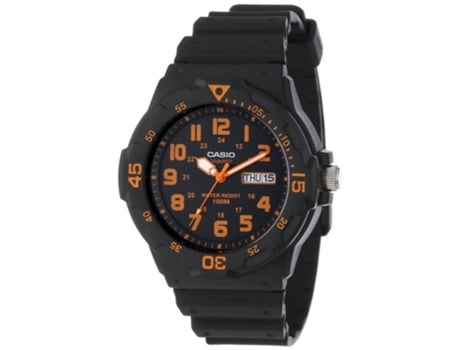 Reloj CASIO Hombre (Resina - Naranja)