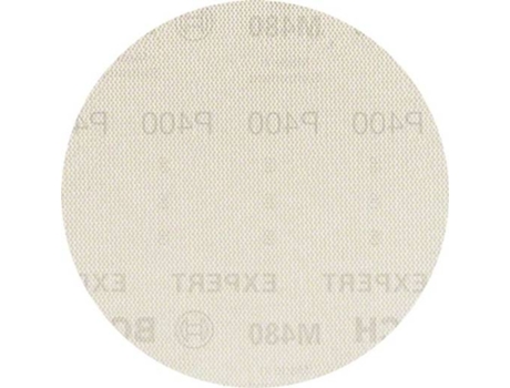 Malla de Lixa BOSCH Expert M480 para Lijadoras Excéntricas 125 mm - G 400 5 Un