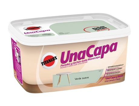 Pintura Plastica Una Capa Mate TITAN