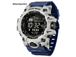 Reloj de pulsera deportivo electrónico para hombre, resistente al agua, con pantalla LED analógica/digital multifuncional y esfera grande, modelo G.