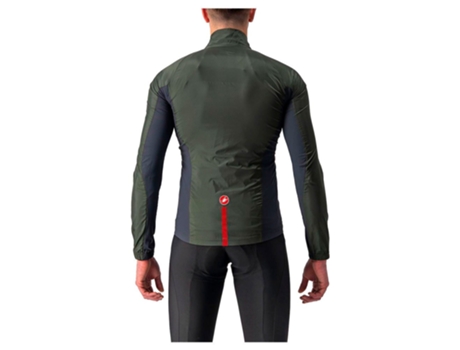 Casacos CASTELLI Casaco Squadra Stretch Verde 3XL Homem
