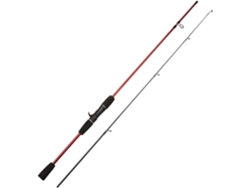 Caña De Pescar Baitcasting Travel Carbon 2 Secciones Peso Lanzamiento 2-10g Potencia Ultraligera Señuelo Pa...