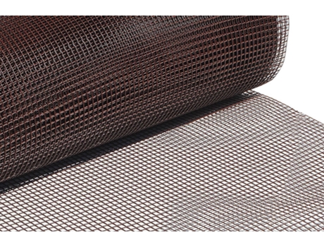 Malla de Jardín COFAN Plastico Cuadrada 10 mm Marron (1 x 25 m)