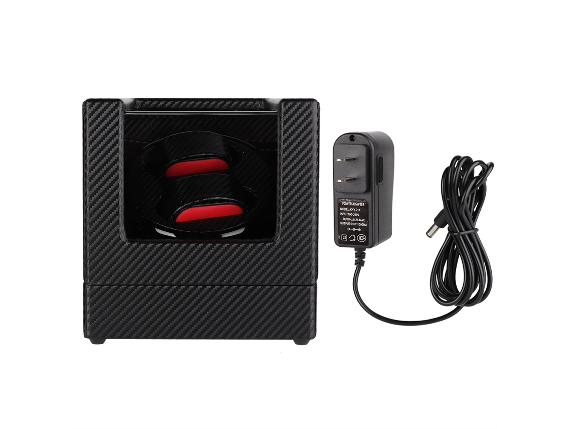 Caja de cuerda automática para relojes mecánicos 2+0