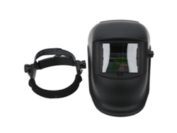 Casco De Soldadura Con Oscurecimiento Automático, Montado En La Cabeza, Con Pantalla Facial Industrial De Abs.