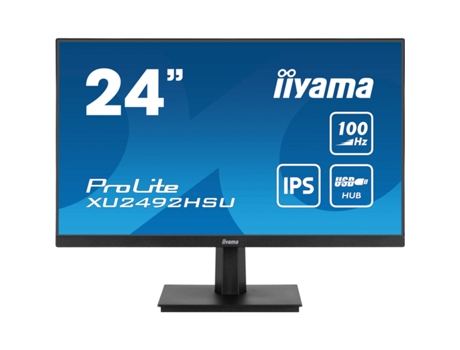 Monitor IIYAMA XU2492HSU-B6 (Negro - LCD - Flicker free - 23,8")