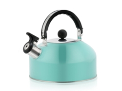 Hervidor de acero inoxidable de 3 litros para camping: ligero y duradero.