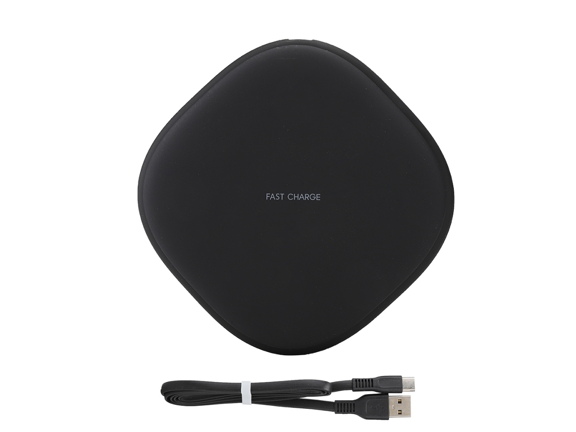 Cargador Inalámbrico Qi Con Compatibilidad Inteligente 5w/7.5w/10w Base De Carga Rápida