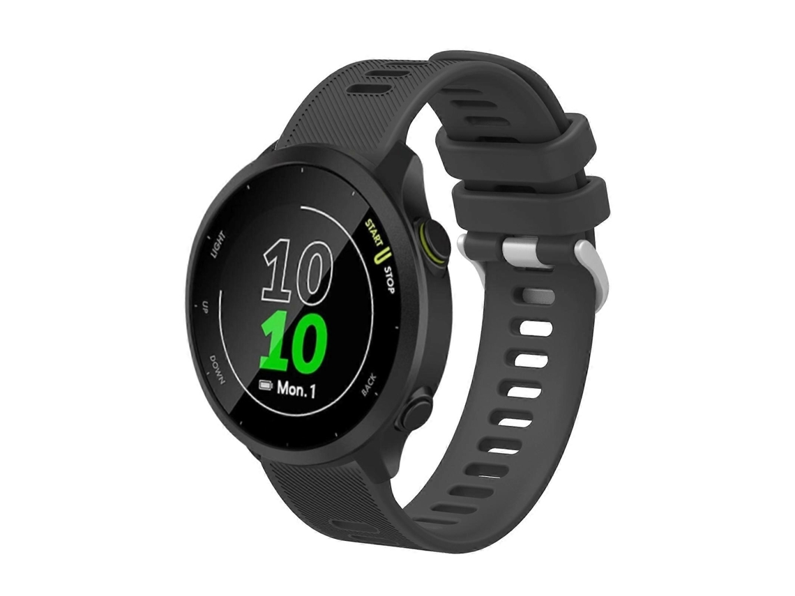 Correa de silicona de sarga para Samsung Galaxy Watch 4 de 44 mm y 20 mm.