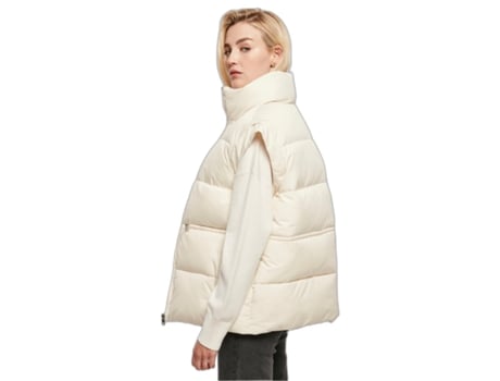 Abrigo para Mujer URBAN CLASSICS (2XL - Blanco)