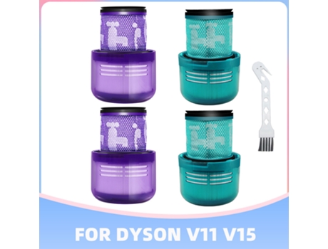 Piezas de repuesto de filtro Hepa para Dyson V11 Sv14 V15 Sv15 Cyclone Absolute Animal, accesorios para aspiradoras inalámbricas 970013-02
