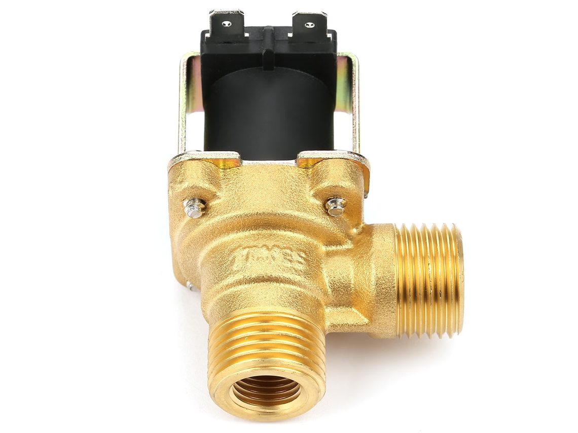 Válvula Solenoide Eléctrica De Agua Nc G1/2 De Alta Calidad, Latón, 24 V Cc
