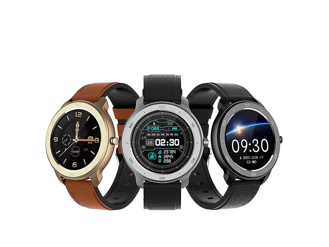 Reloj inteligente con pantalla táctil de 1,3 pulgadas, monitor de frecuencia cardíaca y presión arterial, control de música Ly Ebike