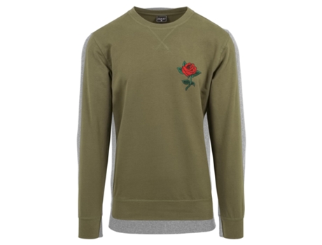 Camiseta de Hombre MISTER TEE Cuello Redondo Rose Verde (XL)