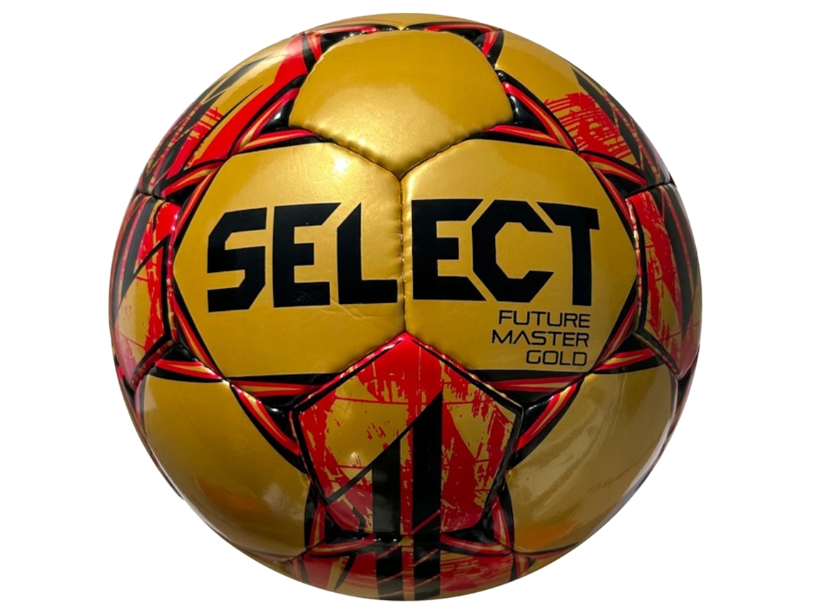 Balón básico Futsal Master Gold Fifa Master Gold Rojo, Unisex, Balones Select (Oro 4 EU)