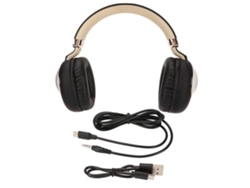 Auriculares Bluetooth Para Juegos Con Luz Led, Estéreo Inalámbricos Y Con Cable, Para Juegos, Películas Y Música, Color Negro.