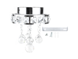 Yncm2026-lámpara De Techo De Cristal G4 Para Salón Comedor Decoración Hogar 12v