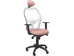 Silla de Escritorio Operativa PYC Jorquera C Rosa B (Brazos Ajustables - Malla)