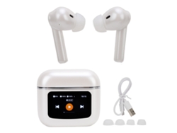 Auriculares Inalámbricos Bluetooth Con Traductor Ipx6, 137 Idiomas, 3 Modos, Color Blanco.