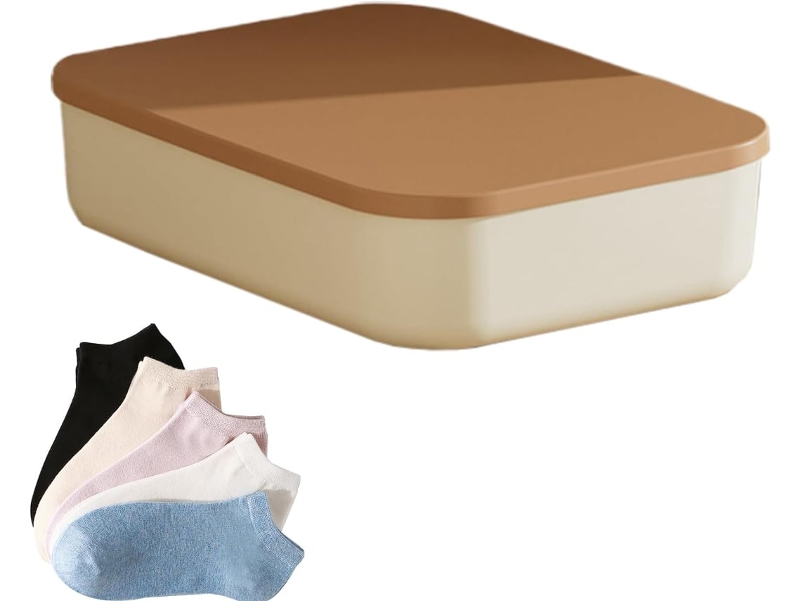 Caja De Almacenamiento Con Tapa Y Asa - Apilable - Ideal Para Cocina/armario/baño/dormitorio/juguetes/alimentos