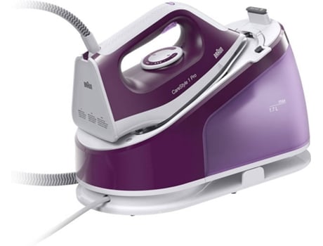 Centro de Planchado BRAUN CARESTYLE 1 IS1514VI (Chorro de vapor 400 g/min - Base SuperCeramic)