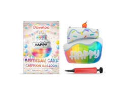 Globos de cumpleaños coloridos - Fáciles de usar