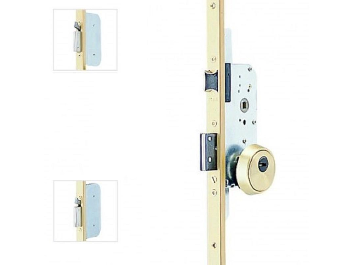Cerradura Seguridad 3p Tesa Tlpnsclae Palanca Cuello Largo 40mm Esmaltada Sin Cilindro
