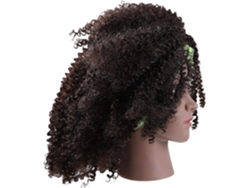 Diadema Afro Para Mujeres Negras, Postizo De Fibra Sintética.