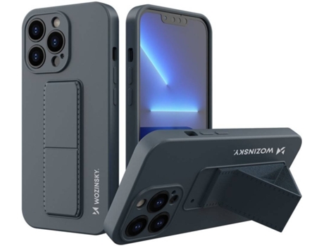 Funda Apple iPhone 13 Pro LMOBILE Kickstand (Azul Marino)