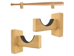 Expositor Bate Béisbol Madera Pared, Soporte Horizontal Colección