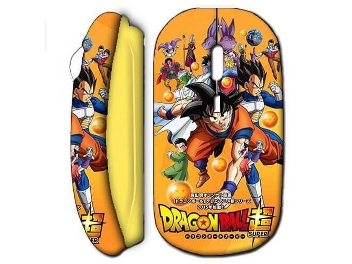 Ratón inalámbrico Dragon Ball Z Super Yellow MANIACASE