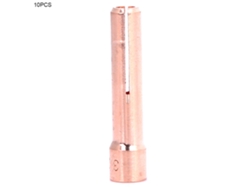 Juego De 10 Conectores De Cobre Para Antorchas De Soldadura Tig 10n22s-25s, Consumibles Para Arco De Argón (10n25s).
