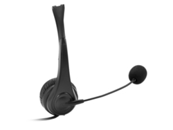 Fone de ouvido com microfone para call center, USB Fio, controle de volume ajustável e função mudo para computador desktop e notebook.