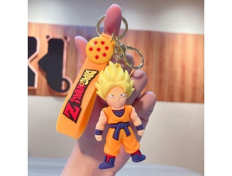 Muñeco GAATPOT Anime Dragon Ball Figure Keychain Pendant Toy Goku Majin Buu Piccolo Pvc Doll Model Car Keychain Pendant Cute Bag Ornament Gifts