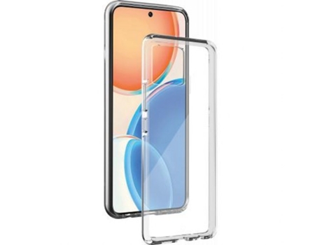 Funda para Honor X8 BIGBEN CONNECTED Piel Sintética Textura Suave Transparente