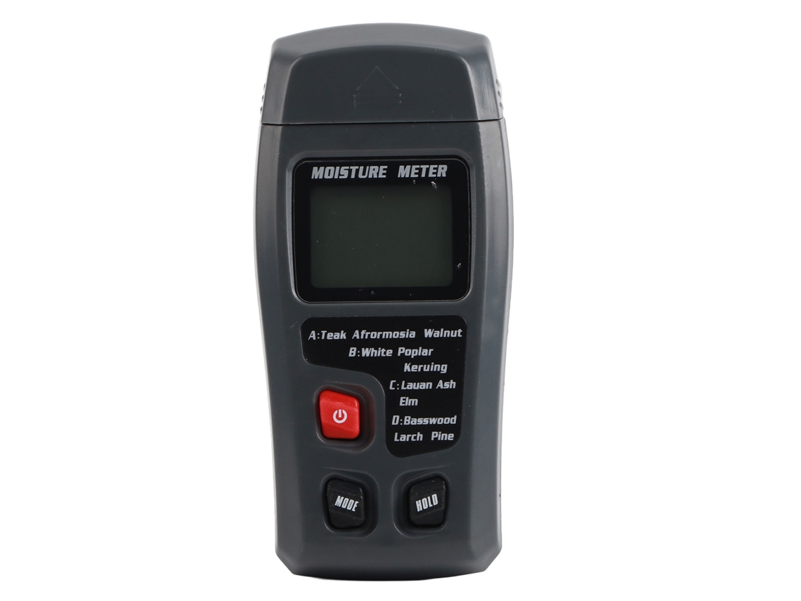 Medidor Digital De Humedad Para Madera Con Pantalla Lcd, Detector Y Sensor Portátil.