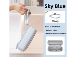 Bolsa Portátil À Prova Dágua para Dji Osmo Pocket4 À Prova de Choque HENTEN HOME Azul