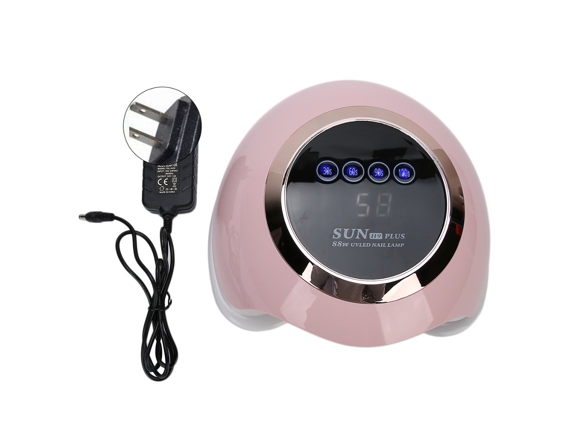 Máquina de manicura inteligente Rebe-H9 Plus, 88 W, terapia de luz, 30 luces Perlas, secado rápido, multinivel, temporizador.
