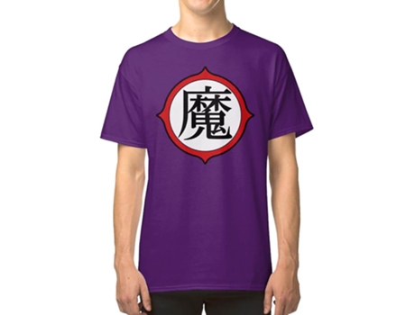 Camiseta ROCKINSTONE Demon King Piccolo Algodón para Hombre (3XL - Morado)