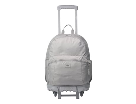 Mochila Escolar Con Ruedas Color Gris Trik L TOTTO