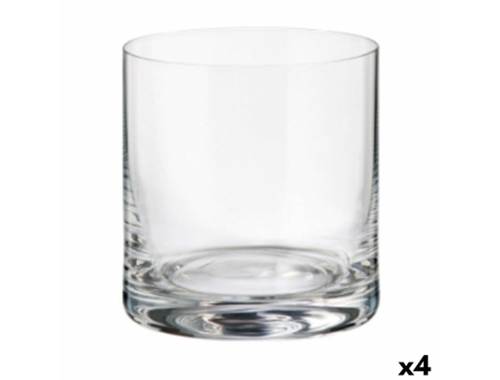 Set de Vasos BOHEMIA CRYSTAL Laia (Transparente - Cristal - 410 ml)