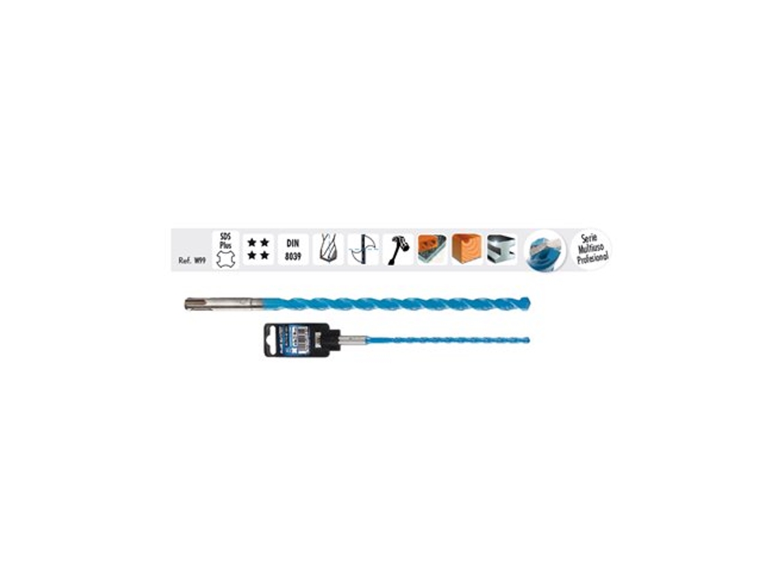Broca Sds Plus Pro Todo Material 8x160 Mm Bluemaster