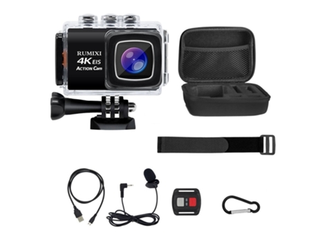 Action Cam SLOWMOOSE HD 4K Función Eis Wi-Fi Integrado